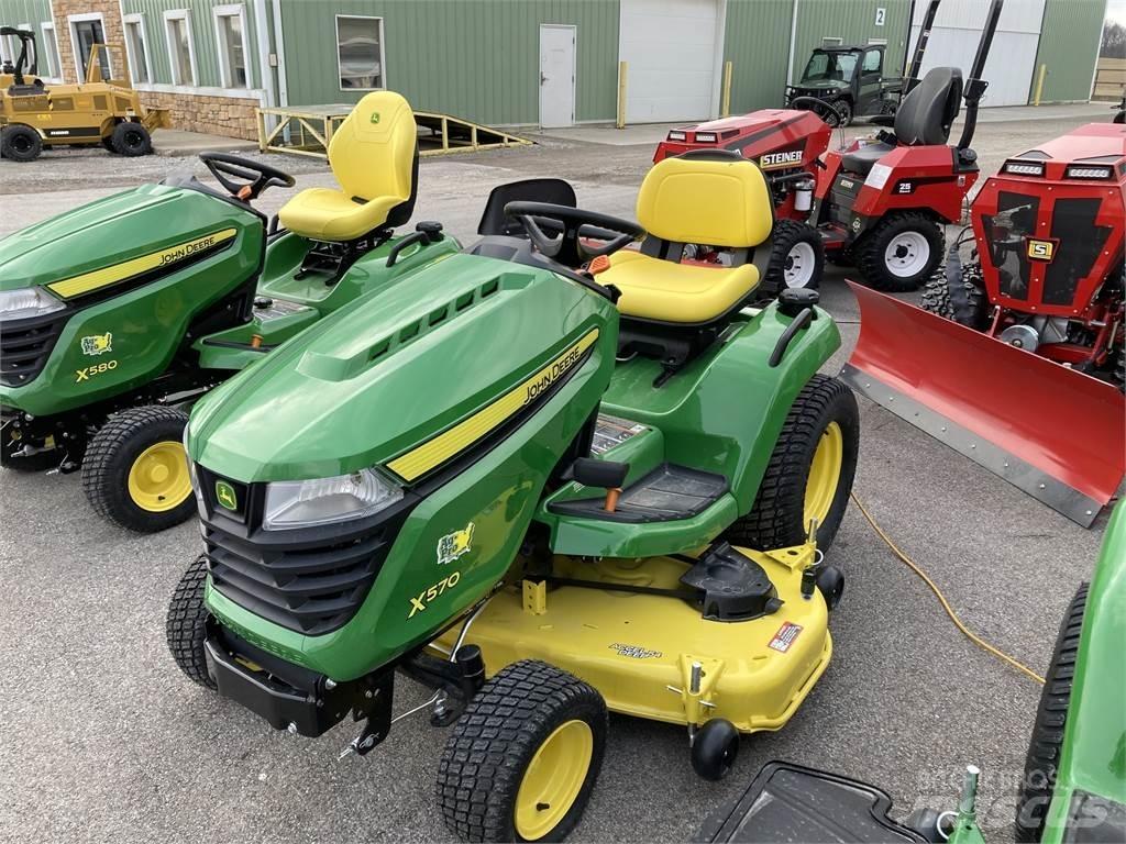 John Deere X570 Naudoti kompaktiški traktoriai