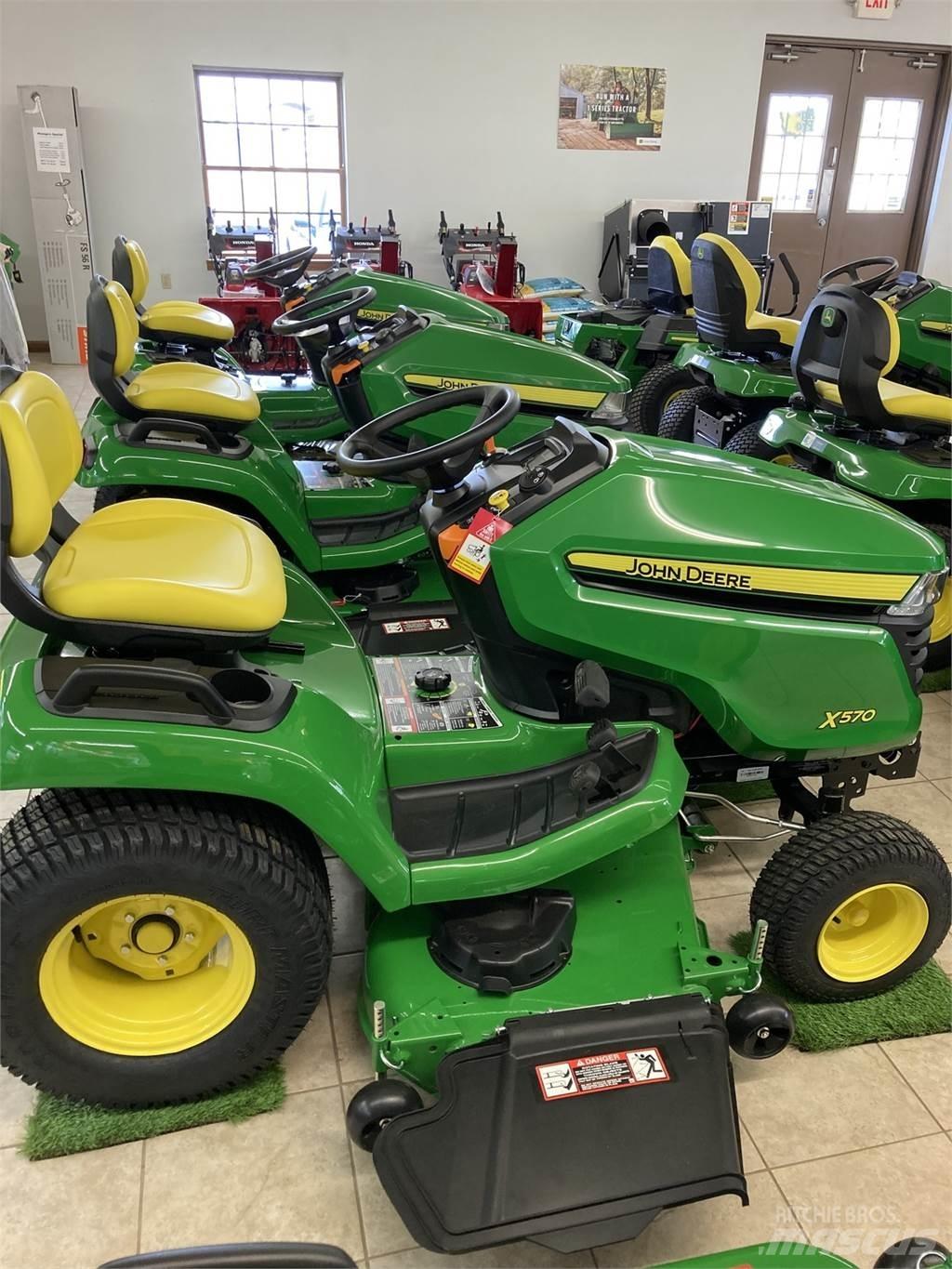 John Deere X570 Naudoti kompaktiški traktoriai