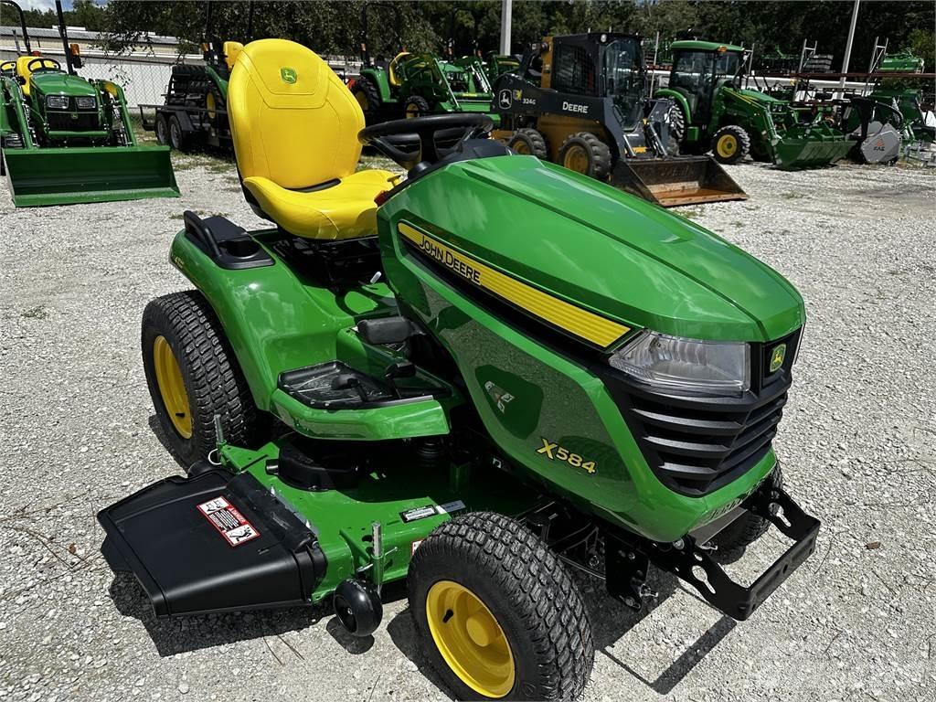 John Deere X584 Naudoti kompaktiški traktoriai