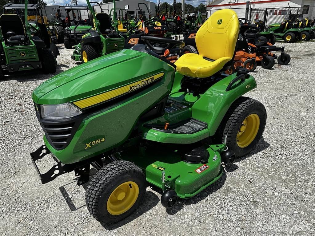 John Deere X584 Naudoti kompaktiški traktoriai