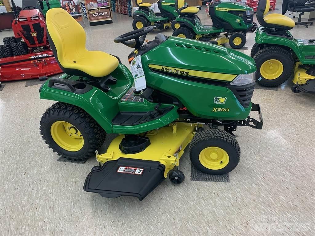 John Deere X590 Naudoti kompaktiški traktoriai