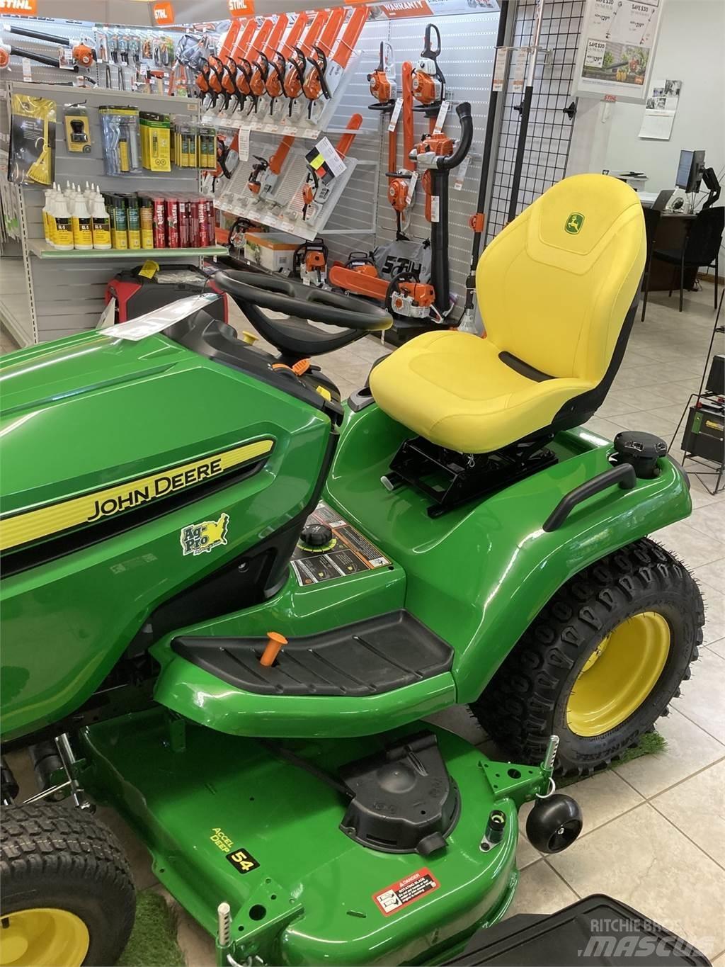 John Deere X590 Naudoti kompaktiški traktoriai