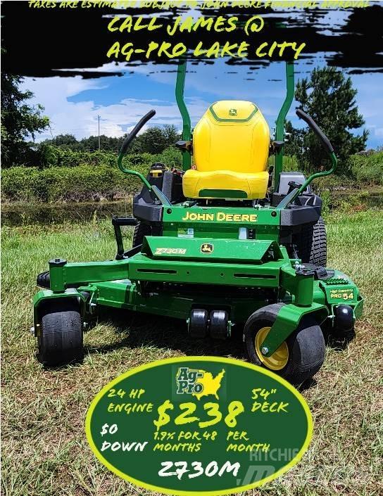 John Deere Z730M Žoliapjovės su lankstiniu vairavimo mechanizmu
