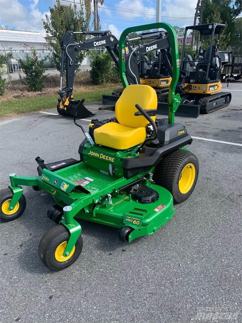 John Deere Z735E Žoliapjovės su lankstiniu vairavimo mechanizmu