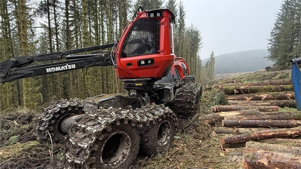 Komatsu 931XC Miško technika (Harvesteriai)