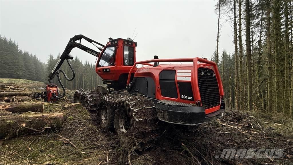 Komatsu 931XC Miško technika (Harvesteriai)