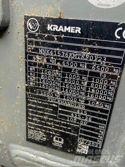 Kramer KT357 Teleskopiniai krautuvai žemės ūkiui