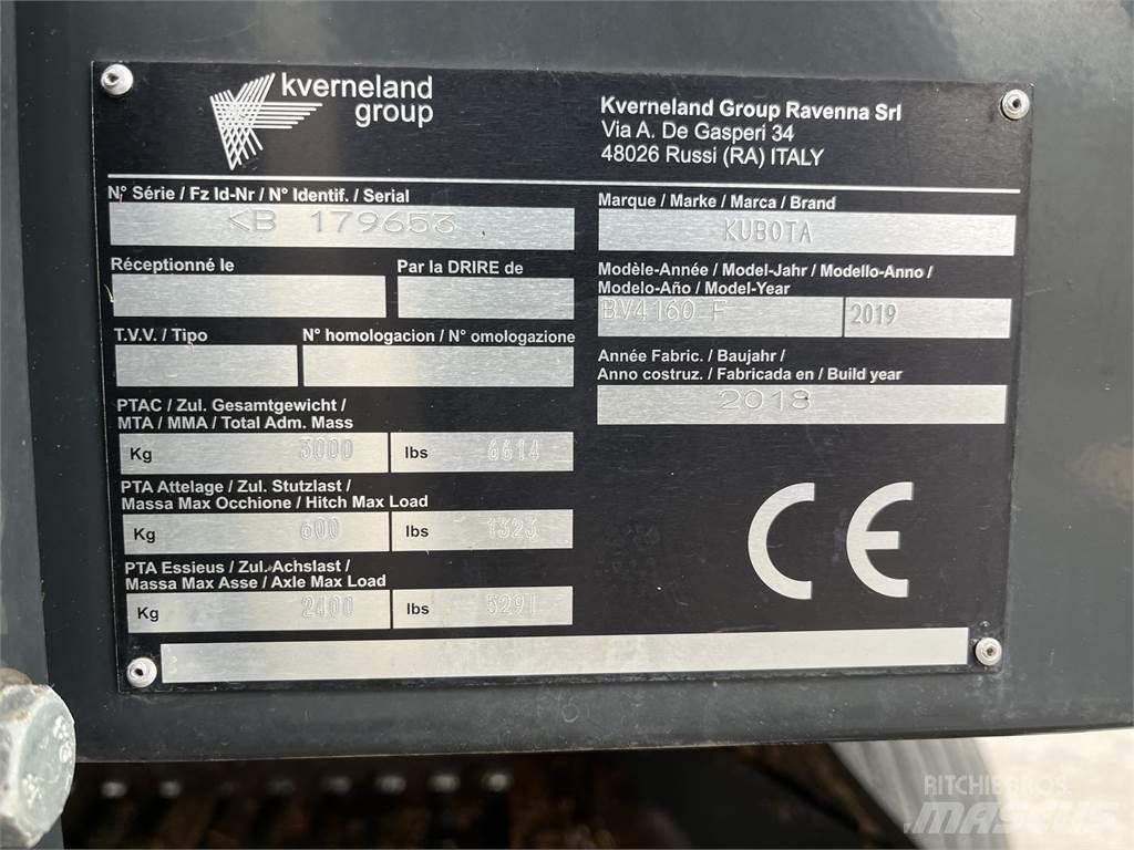 Kubota BV4160E Ritinių presai