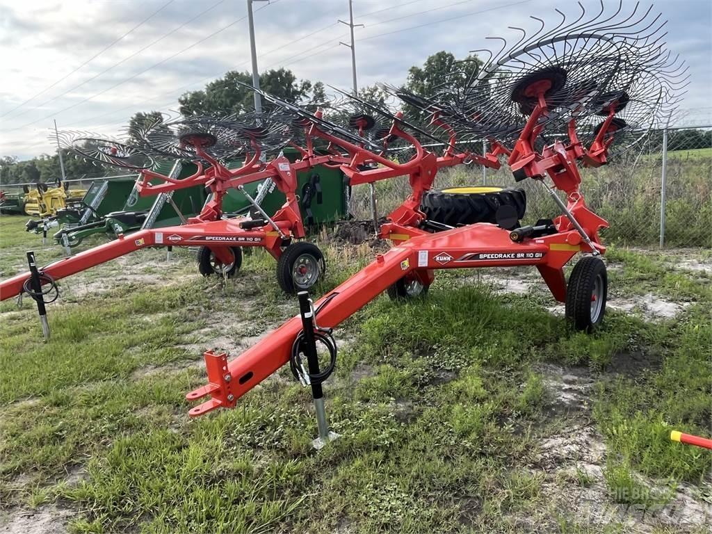 Kuhn SR110 Šieno grėbliai ir vartytuvai