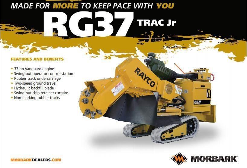 Rayco RG37T Kelmų smulkintuvai