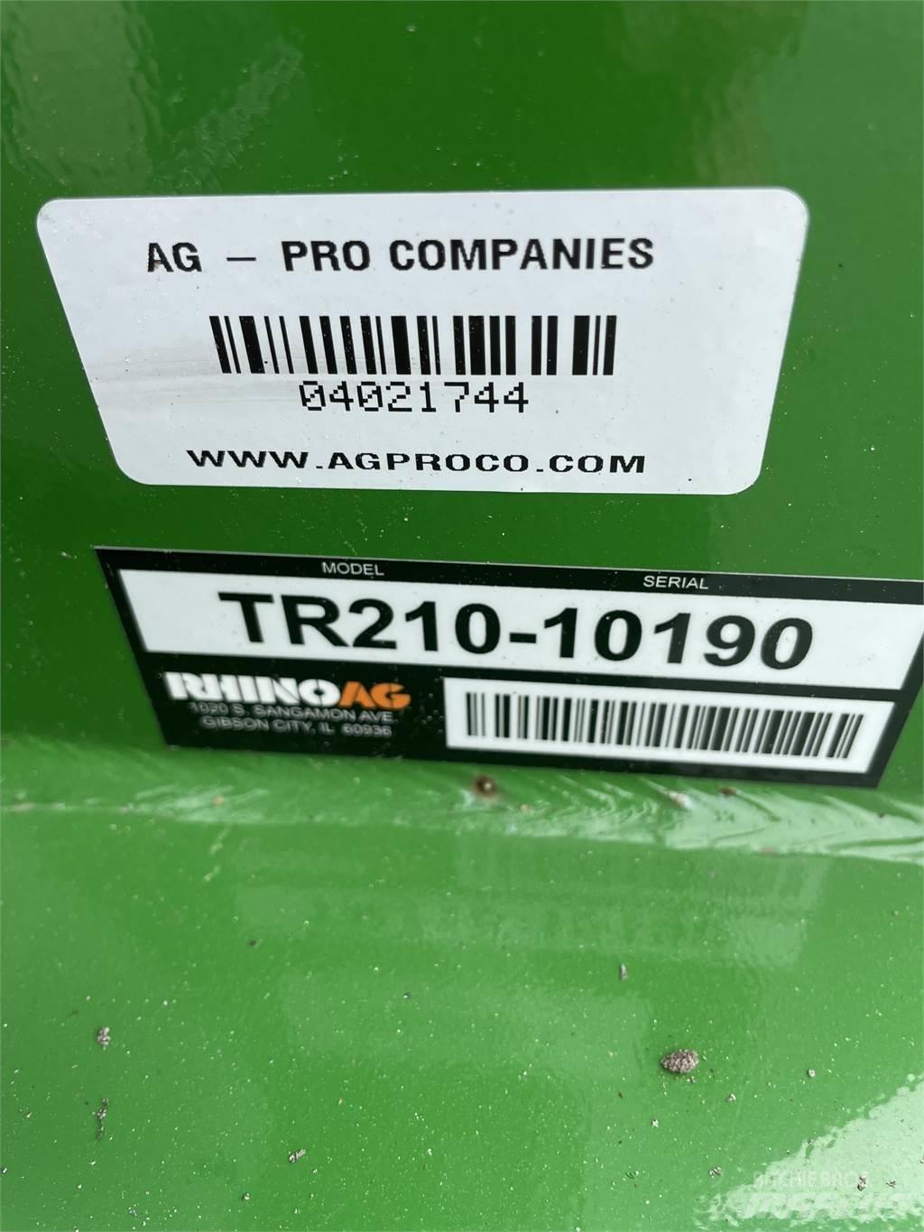 Rhino TR210 Ryšulių smulkinimo, pjaustymo ir išvyniojimo įrenginiai