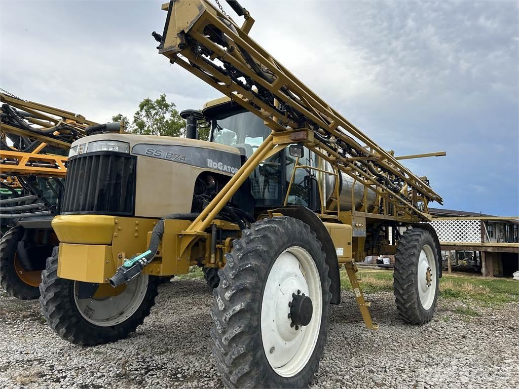 RoGator 874SS Prikabinami purkštuvai