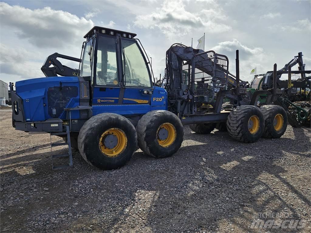 Rottne F20D Naudoti miškovežiai (Forvarderiai)
