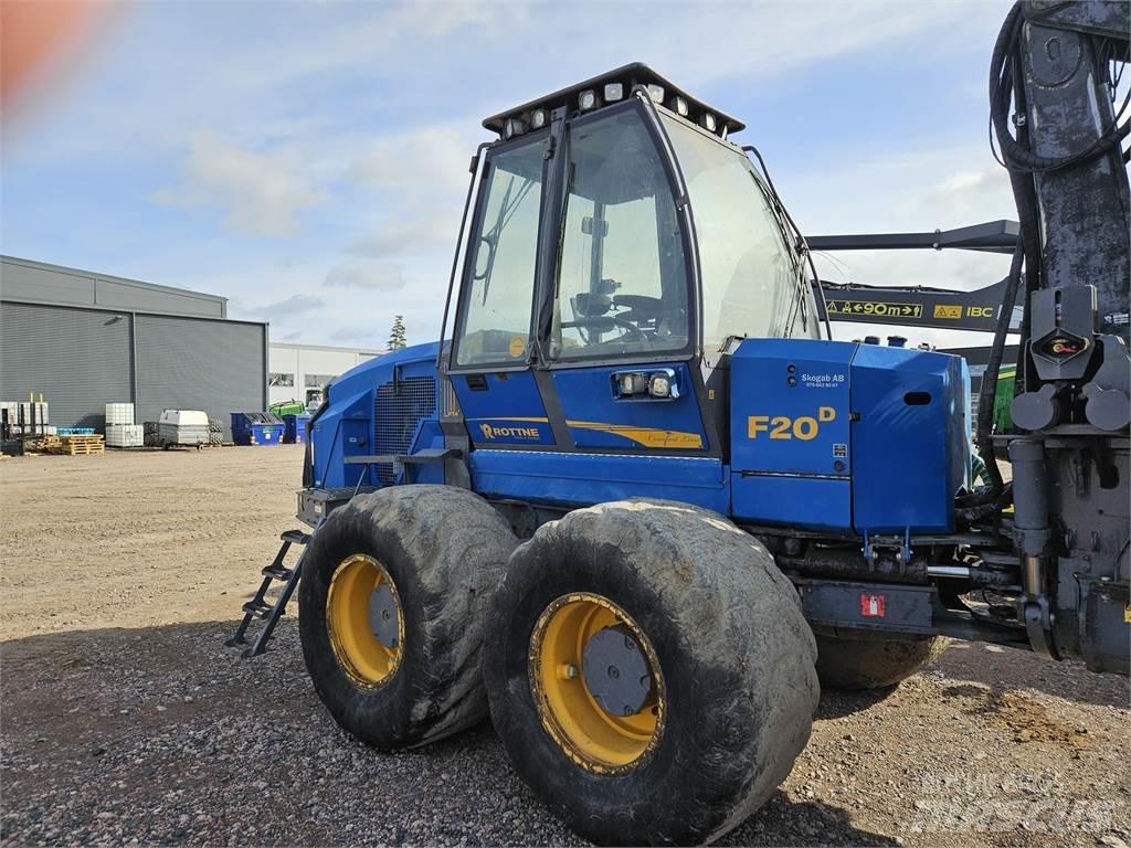 Rottne F20D Naudoti miškovežiai (Forvarderiai)