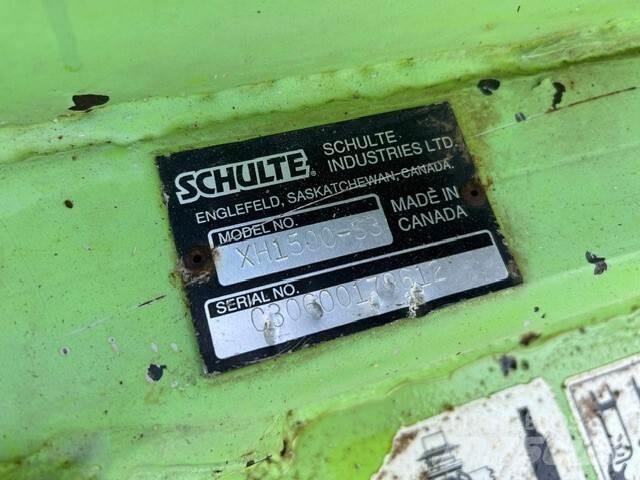 Schulte XH-1500 Ryšulių smulkinimo, pjaustymo ir išvyniojimo įrenginiai