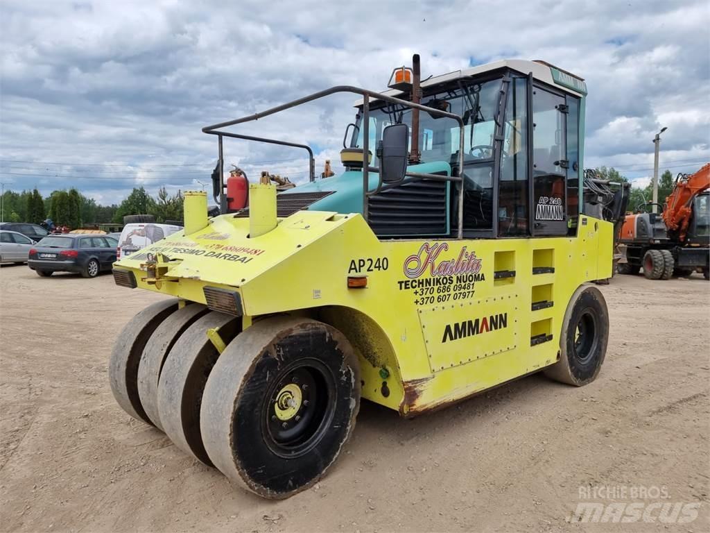 Ammann AP240 Pneumo volai
