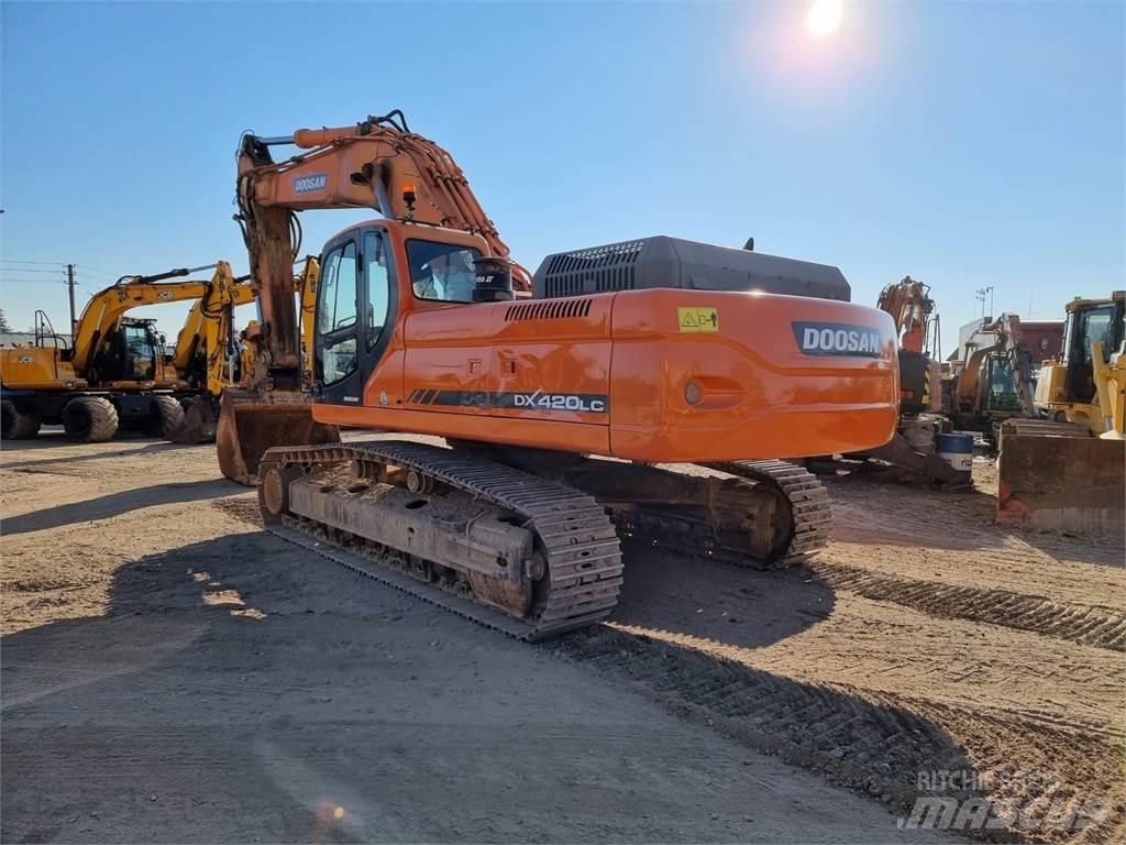 Doosan DX420LC Vikšriniai ekskavatoriai