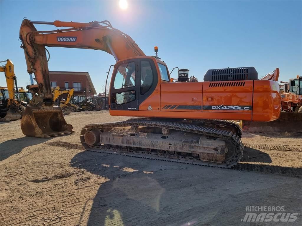 Doosan DX420LC Vikšriniai ekskavatoriai