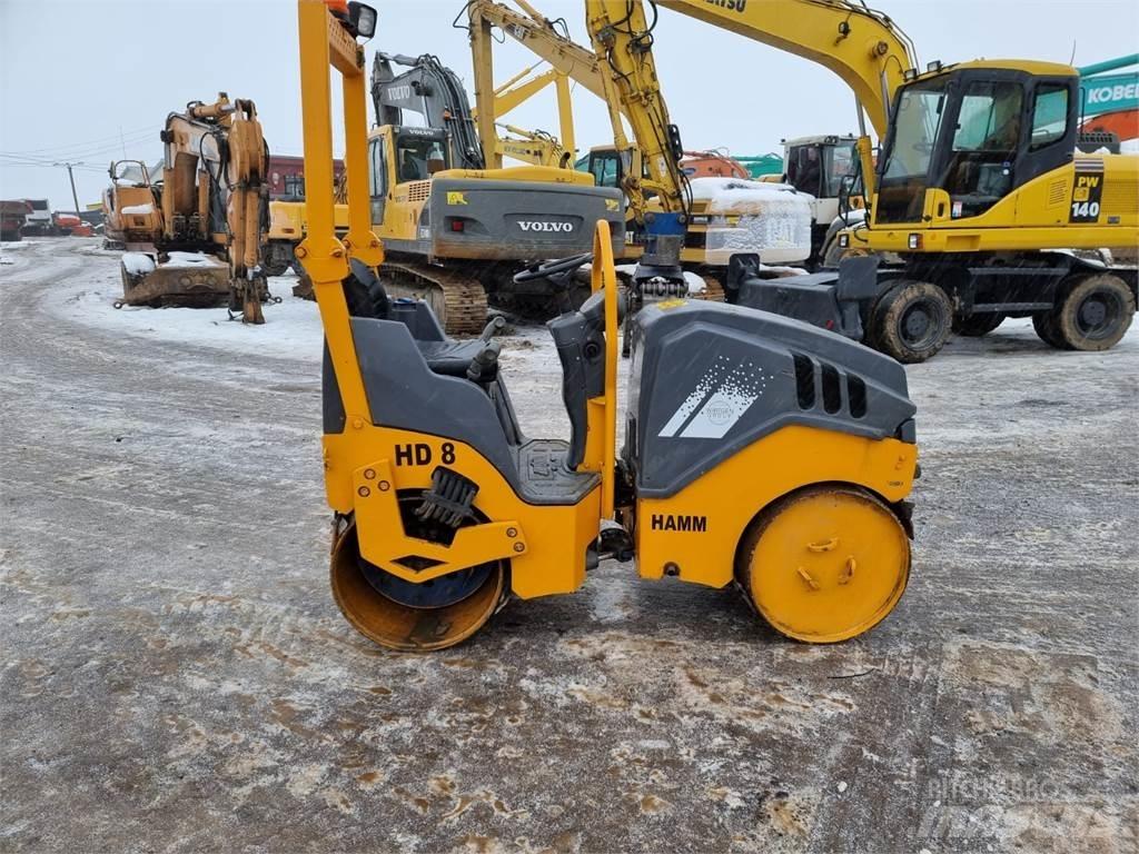 Hamm HD8CW Porinių būgnų volai