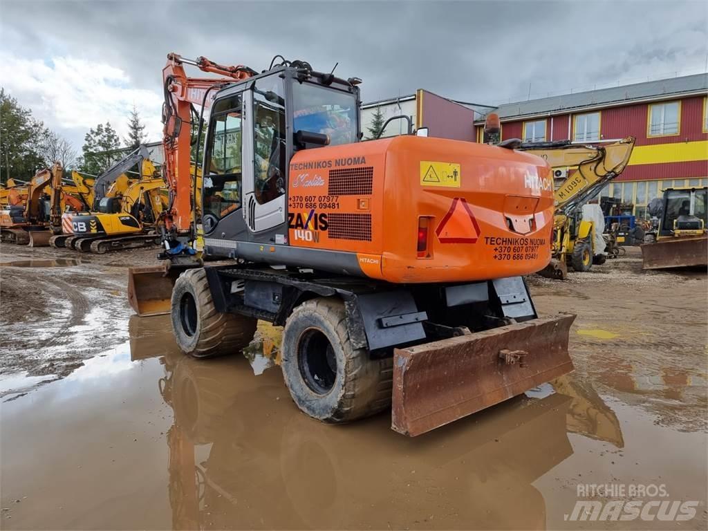 Hitachi ZX140W-3 Ratiniai ekskavatoriai