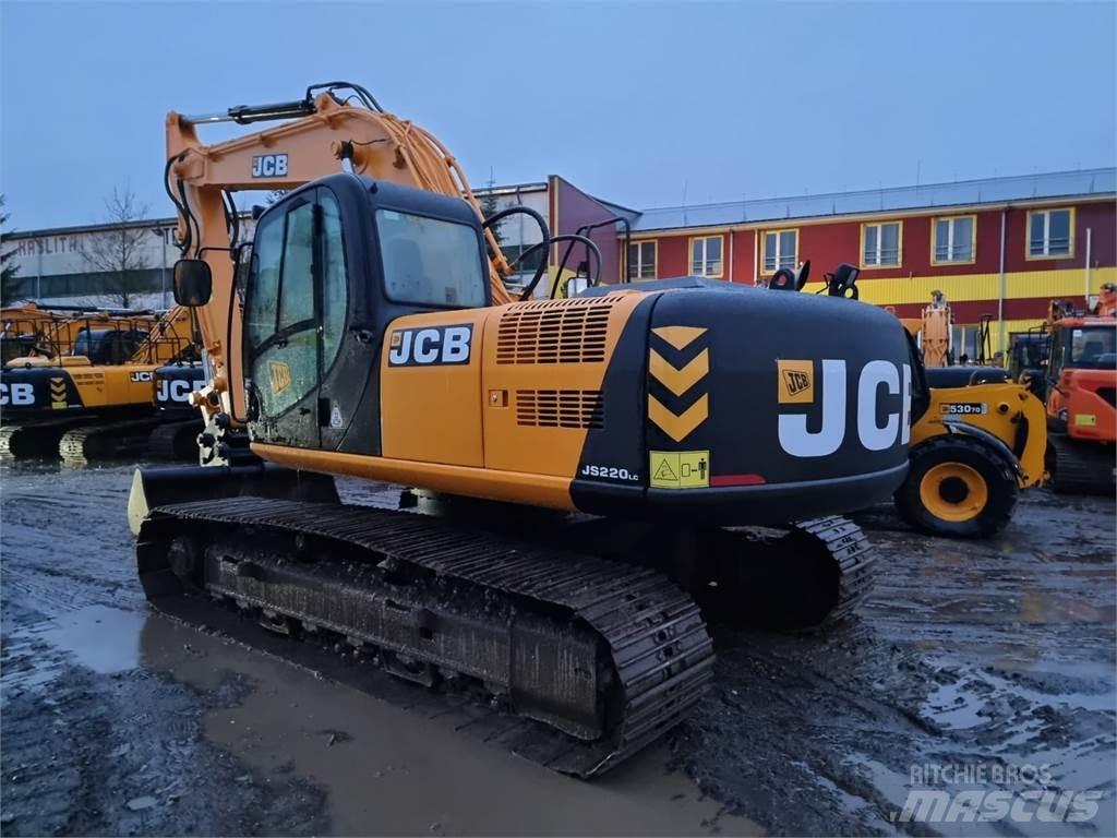 JCB JS220LC Vikšriniai ekskavatoriai