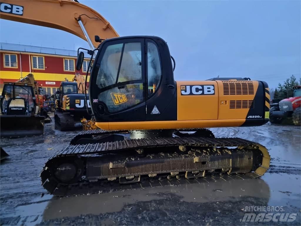 JCB JS220LC Vikšriniai ekskavatoriai