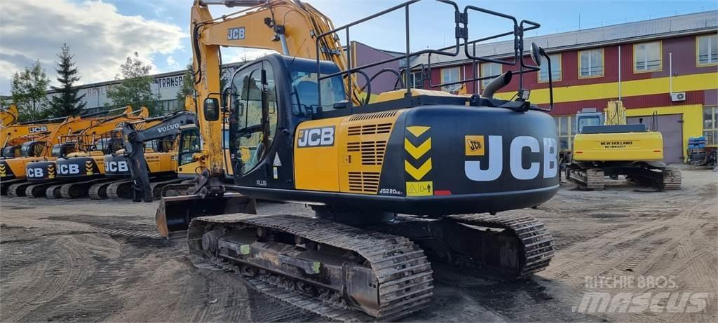 JCB JS220LC Plus + Vikšriniai ekskavatoriai