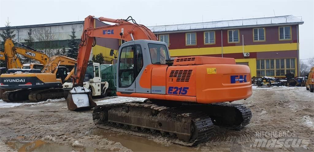 Kobelco E215LC Vikšriniai ekskavatoriai