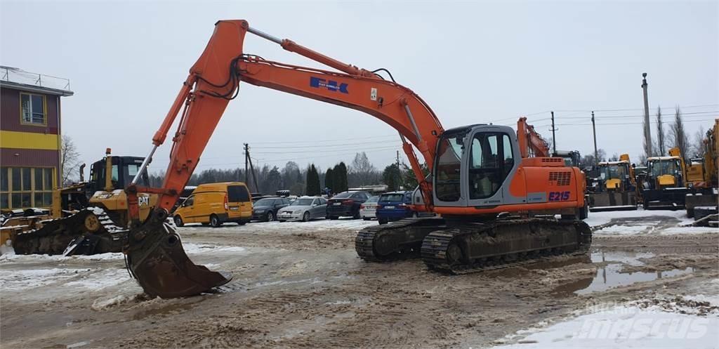 Kobelco E215LC Vikšriniai ekskavatoriai