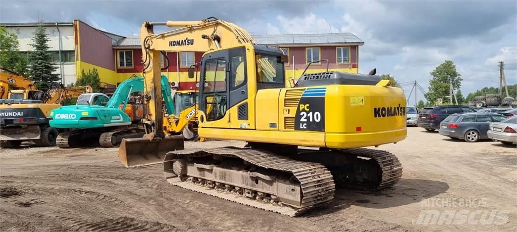Komatsu PC210LC Vikšriniai ekskavatoriai