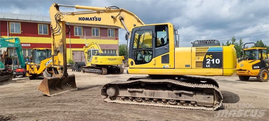Komatsu PC210LC Vikšriniai ekskavatoriai