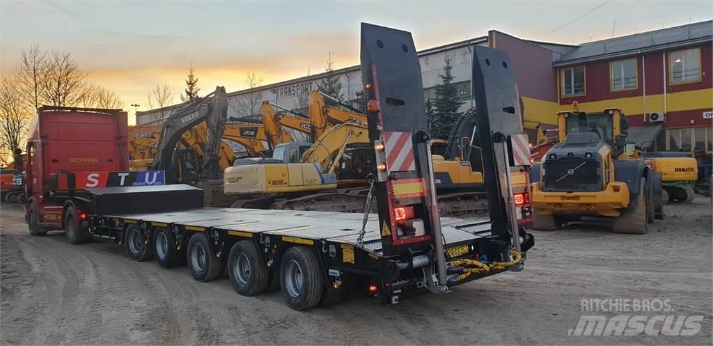 Komodo STU KMD5 Žemo iškrovimo puspriekabės