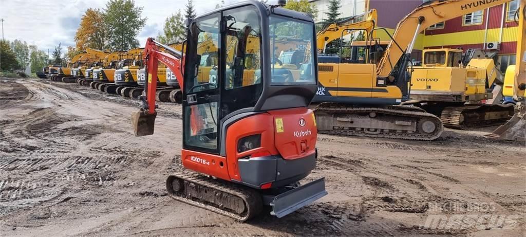 Kubota KX 016-4 Mini ekskavatoriai < 7 t