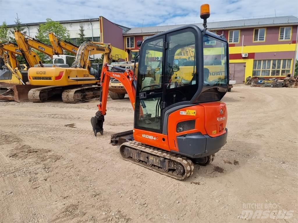 Kubota KX 018-4 Mini ekskavatoriai < 7 t