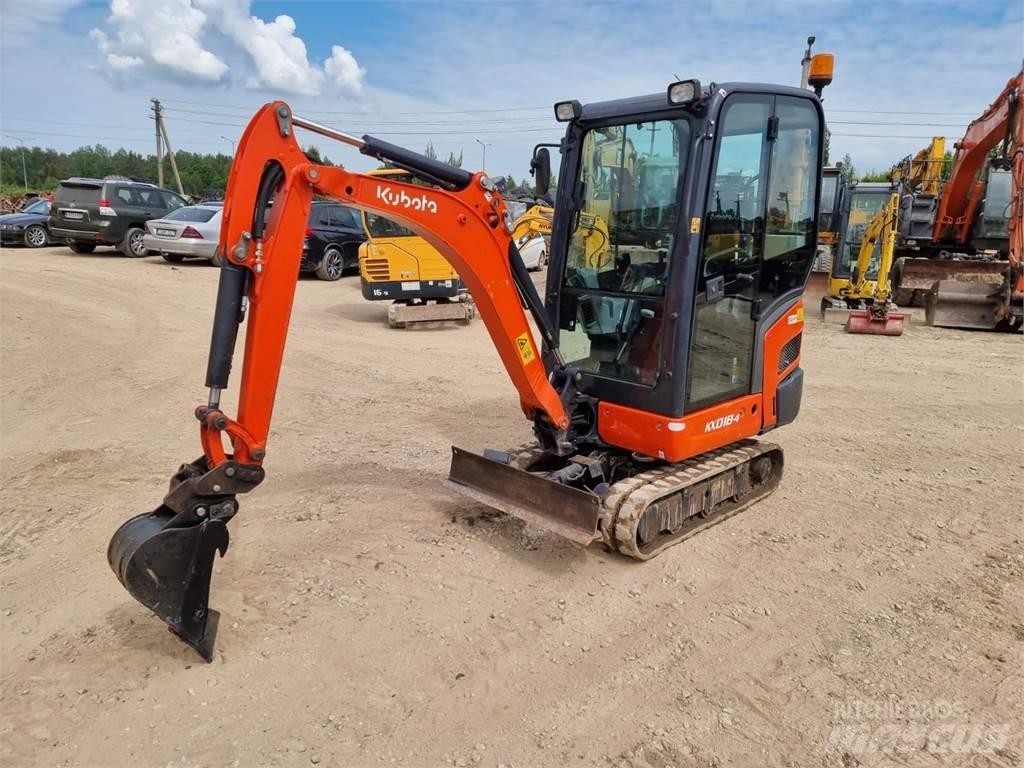Kubota KX 018-4 Mini ekskavatoriai < 7 t
