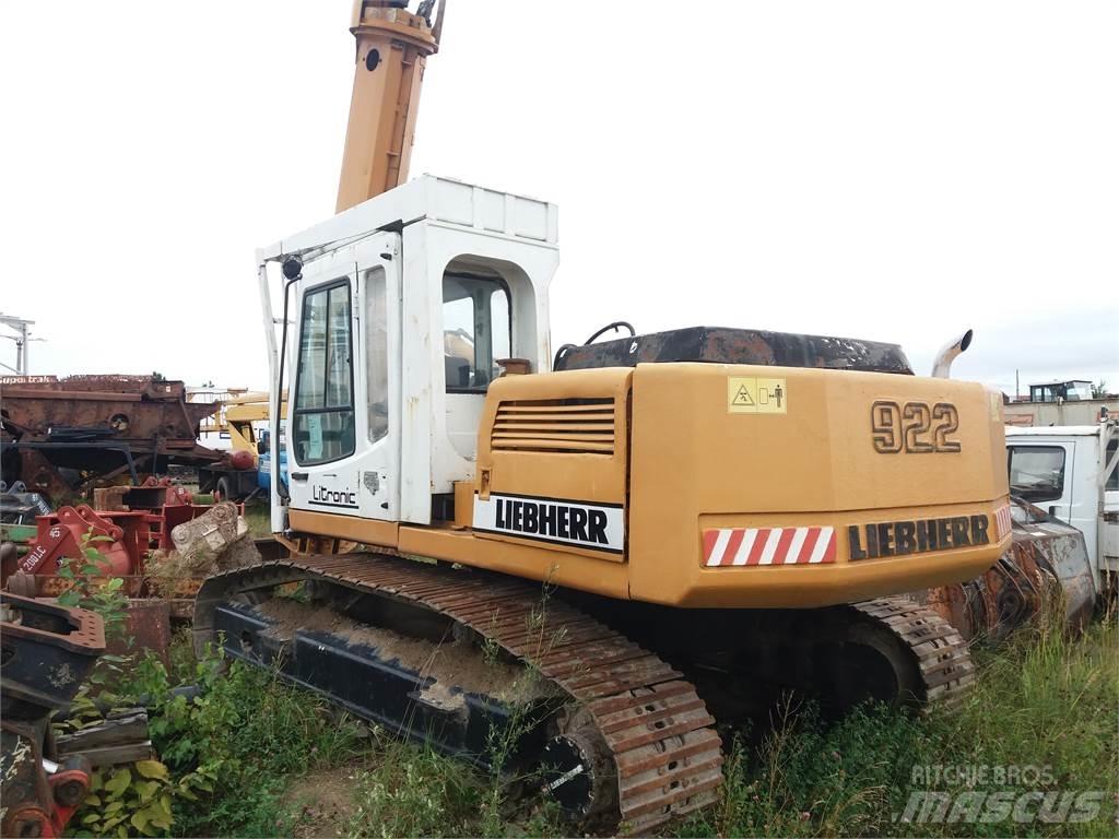 Liebherr 922HDS Vikšriniai ekskavatoriai