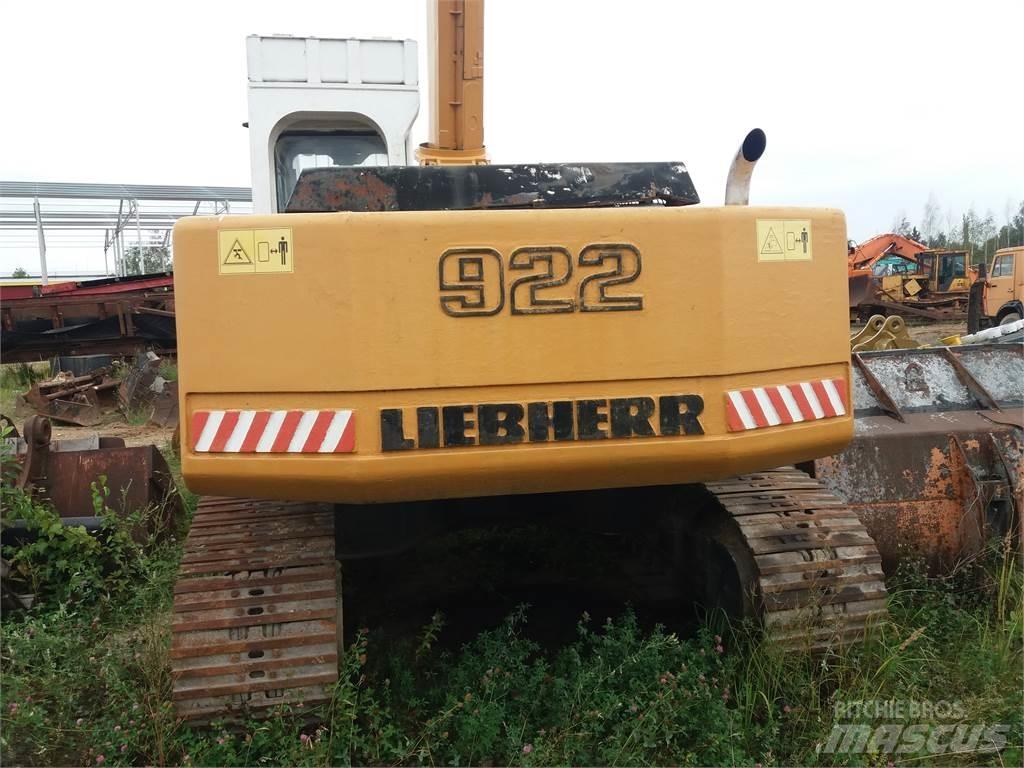 Liebherr 922HDS Vikšriniai ekskavatoriai