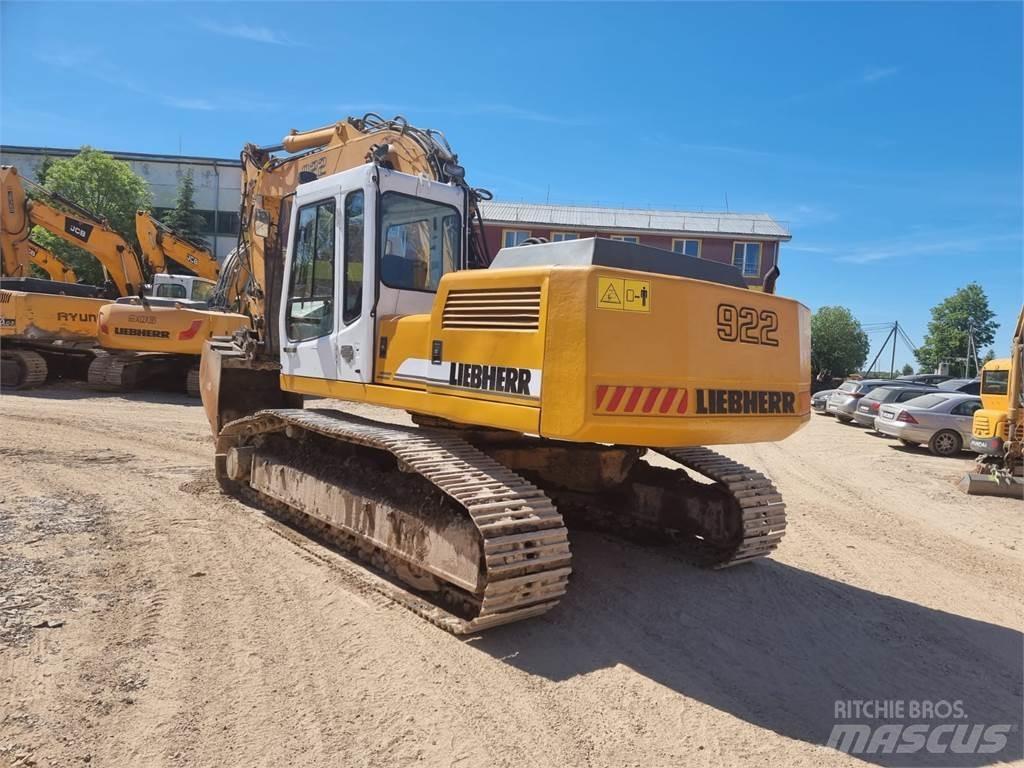Liebherr R922 HDSL Vikšriniai ekskavatoriai