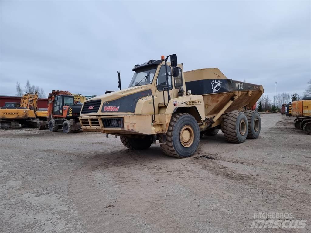Moxy MT36 series II Karjeriniai savivarčiai