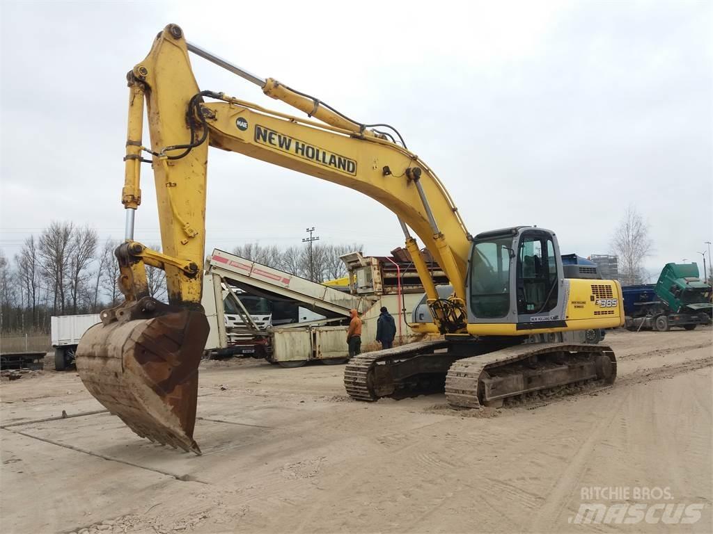 New Holland E385 Vikšriniai ekskavatoriai