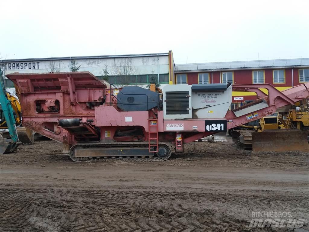 Sandvik QJ341 Mobilūs smulkintuvai