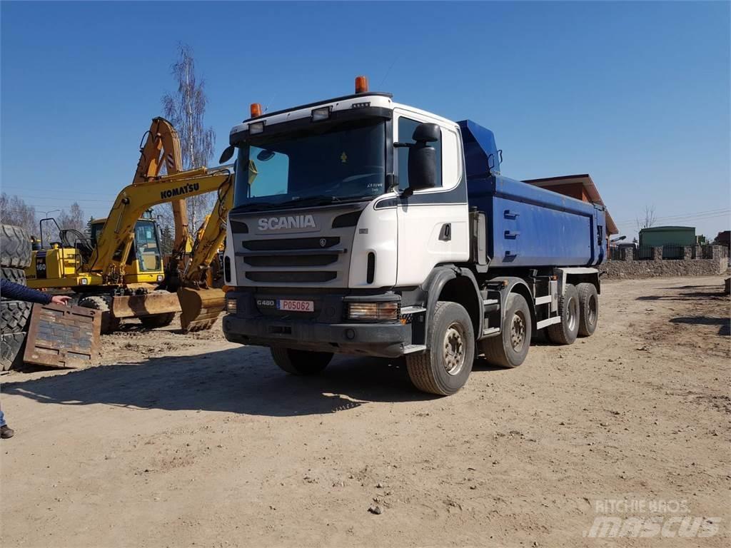 Scania G480 8x4 Savivarčiai