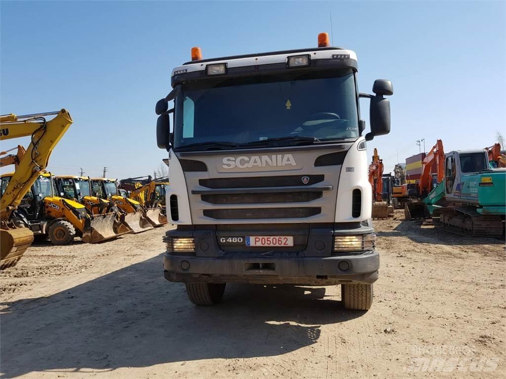 Scania G480 8x4 Savivarčiai