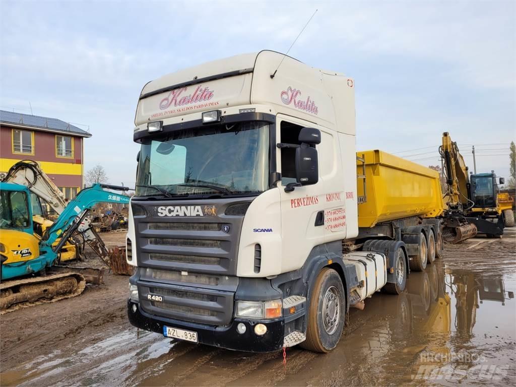 Scania R420 Naudoti vilkikai