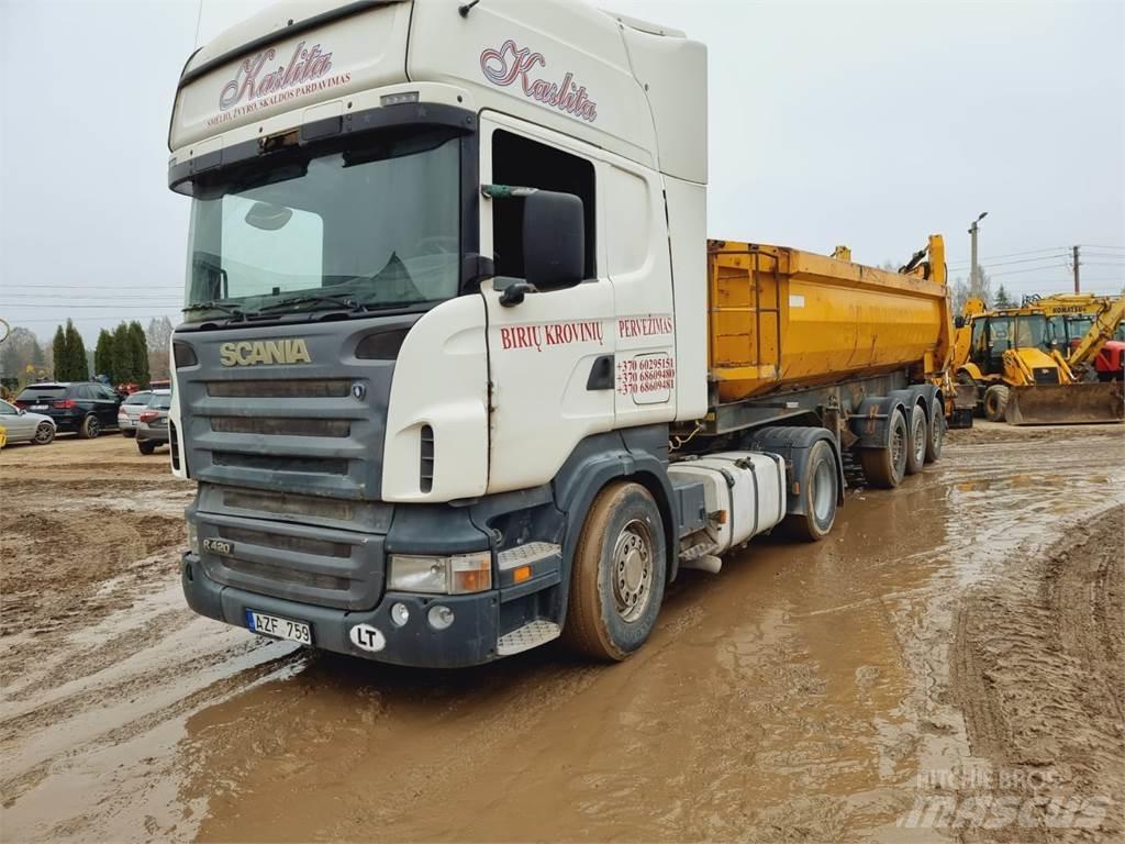 Scania R420 Naudoti vilkikai