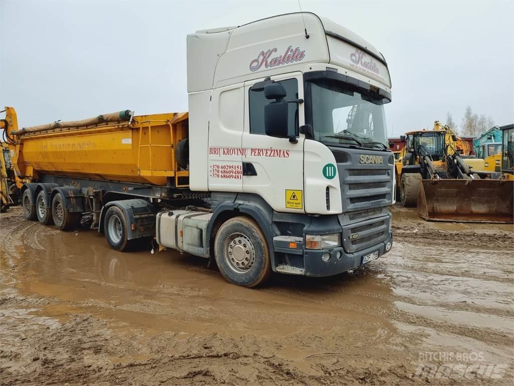 Scania R420 Naudoti vilkikai
