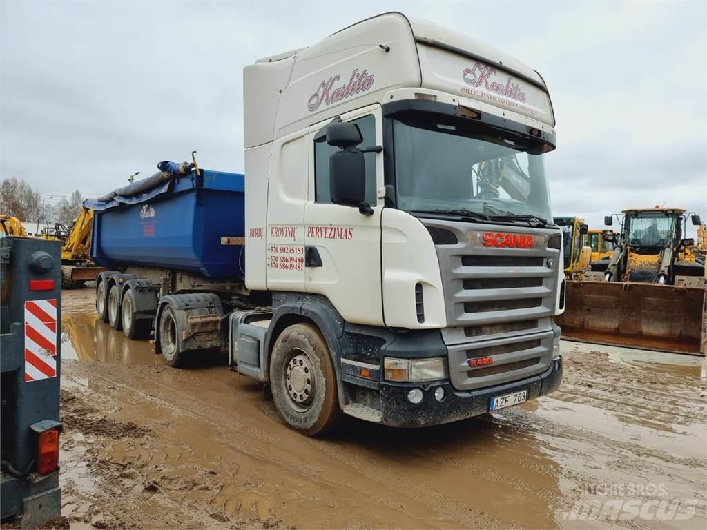 Scania R420 Naudoti vilkikai