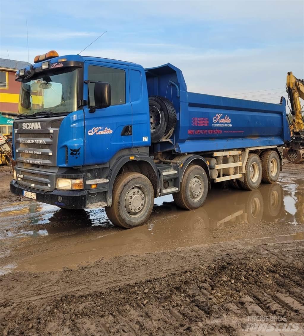 Scania R420 8x4 Savivarčiai