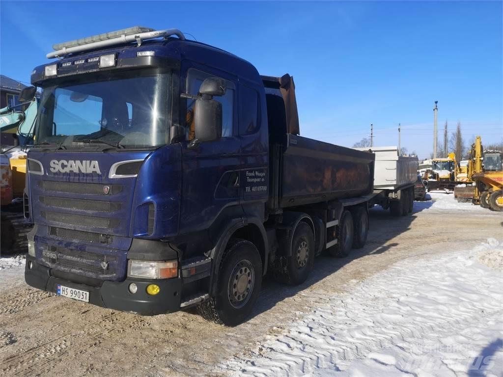 Scania R560 8x4 Savivarčiai