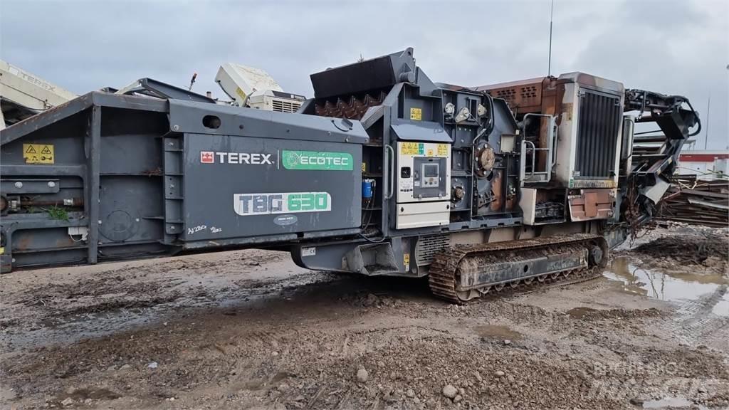 Terex TBG630 Mobilūs smulkintuvai